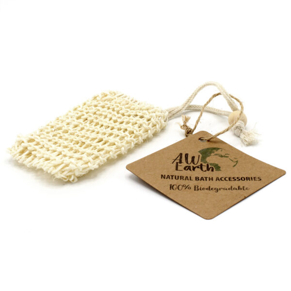 Sachet à Savon Nature - Sisal- Vendu par 1