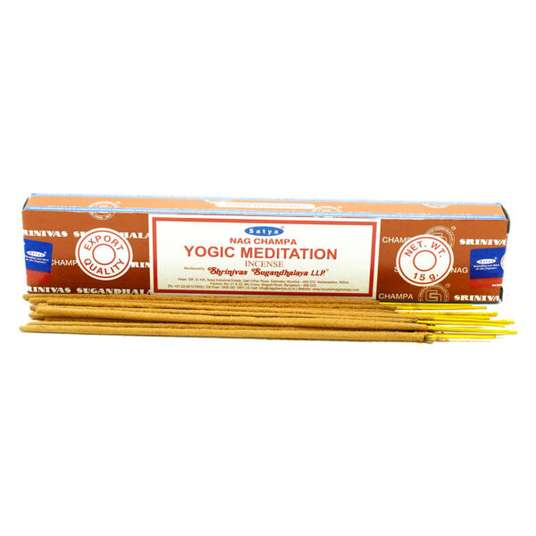 Bâtons d'encens Satya 15g - Méditation Yogique- Vendu par 1 – Image 2