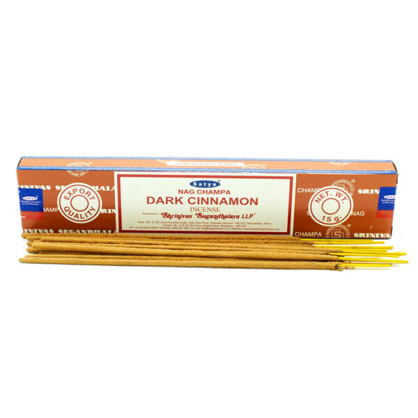 Bâtons d'encens Satya 15g - Cannelle foncée- Vendu par 1 – Image 2