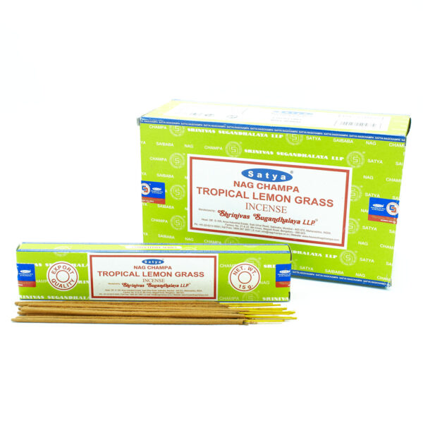 Bâtons d'encens Satya 15g - Citronnelle Tropicale- Vendu par 1