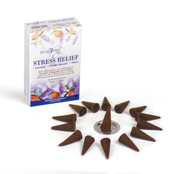 Cônes d'encens anti-stress- Vendu par 1