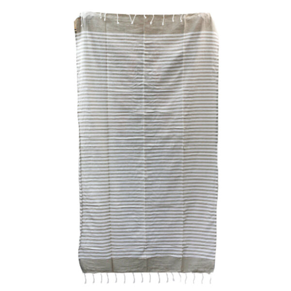 Serviette Pario en Coton - 100x180 cm - Sable Chaud- Vendu par 1 – Image 4