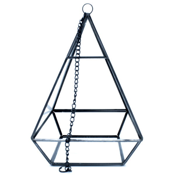 Terrarium en Verre - Grande Pyramide- Vendu par 1 – Image 2