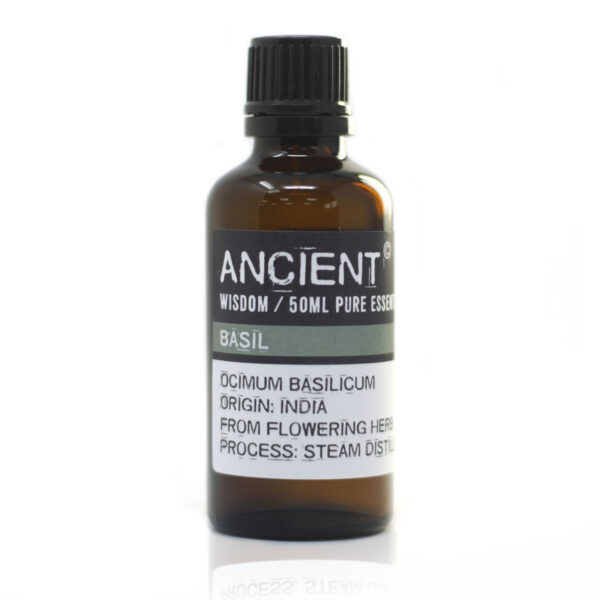 Basilic 50ml Huile Essentielle- Vendu par 1 – Image 2