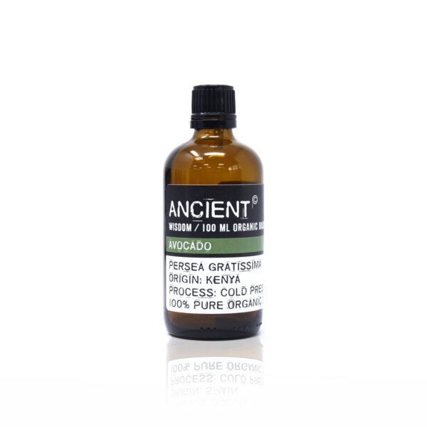 Huile de base biologique d'avocat - 100 ml- Vendu par 1