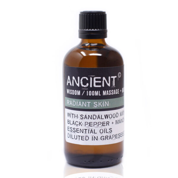 Huile de massage éclat au bois de santal - 100 ml- Vendu par 1