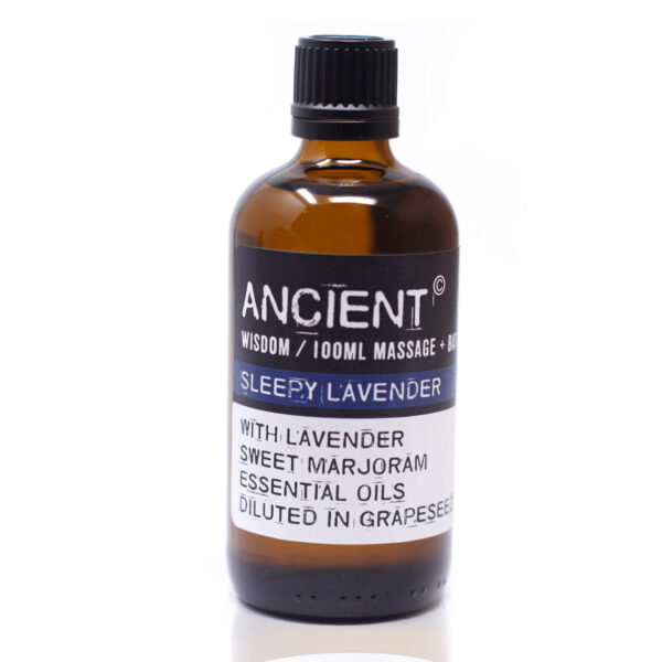 Huile de Massage Lavande Somnolente - 100 ml- Vendu par 1