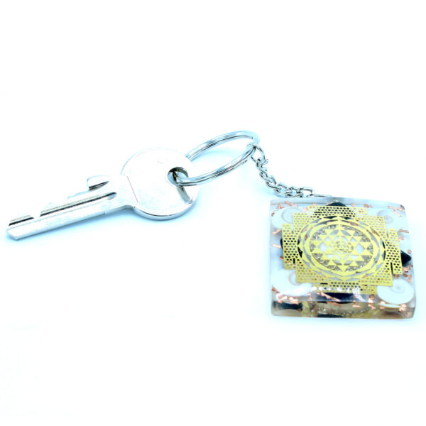 Porte-clés Orgonite Power - Home Protect Tourmaline- Vendu par 1 – Image 4