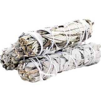 Smudge Stick - Sauge Blanche & Yerba Santa 10cm- Vendu par 1