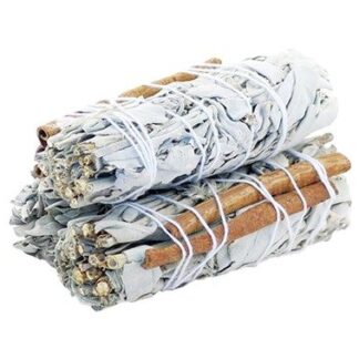 Smudge Stick - Sauge Blanche & Cannelle 10cm- Vendu par 1