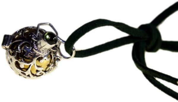 Cloche d'ange en argent - Romance - 18 mm- Vendu par 1 – Image 3