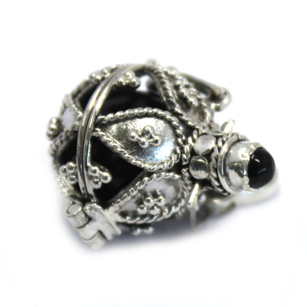 Cloche d'ange en argent - Ténèbres - 16 mm- Vendu par 1 – Image 2