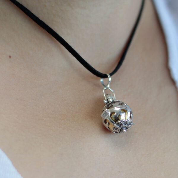 Cloche Ange en Argent - Rêves - 18mm- Vendu par 1