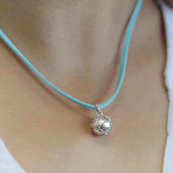 Cloche d'ange en argent - Foi - 12 mm- Vendu par 1