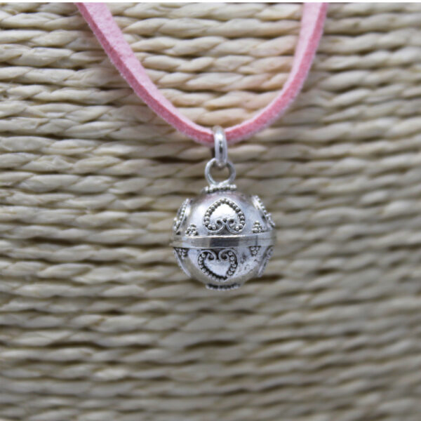 Cloche Ange en Argent - Amour - 12mm- Vendu par 1 – Image 4