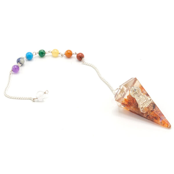 Pendule Chakra Pouvoir Orgonite - Bouddha- Vendu par 1