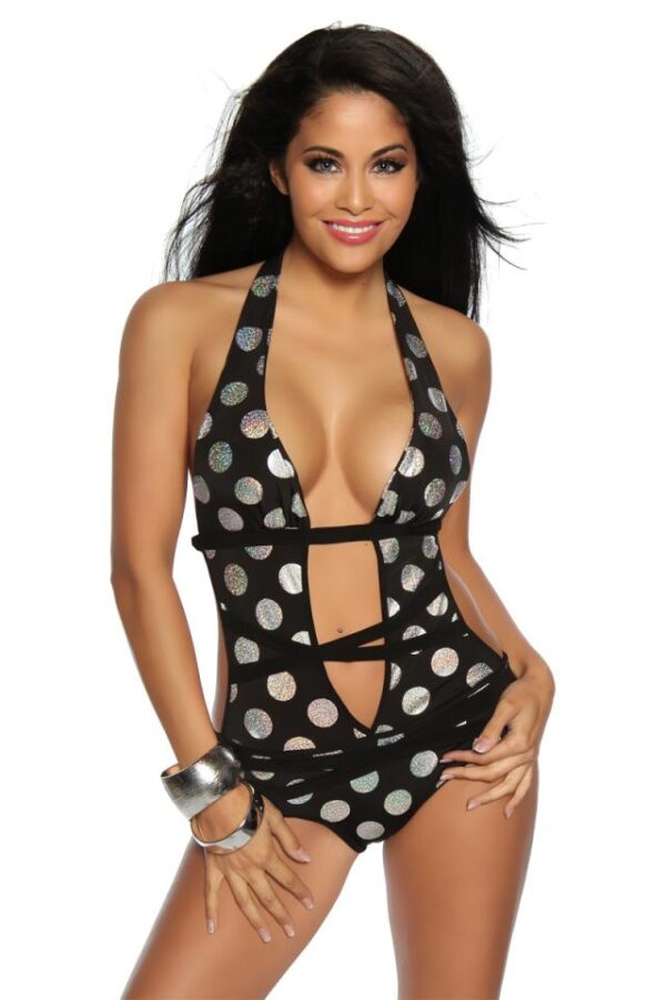 Monokini - noir/argent - XS-Saresia – Image 2