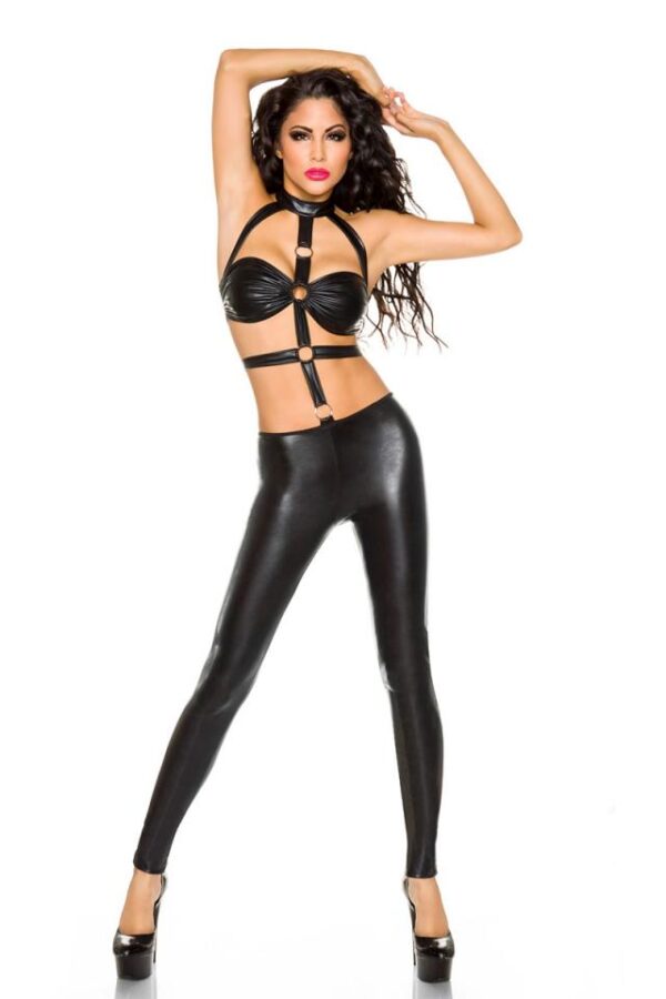 Salopette Wetlook de Saresia - noir - XL-Saresia – Image 2