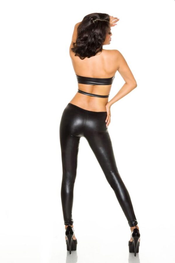 Salopette Wetlook de Saresia - noir - XL-Saresia – Image 3