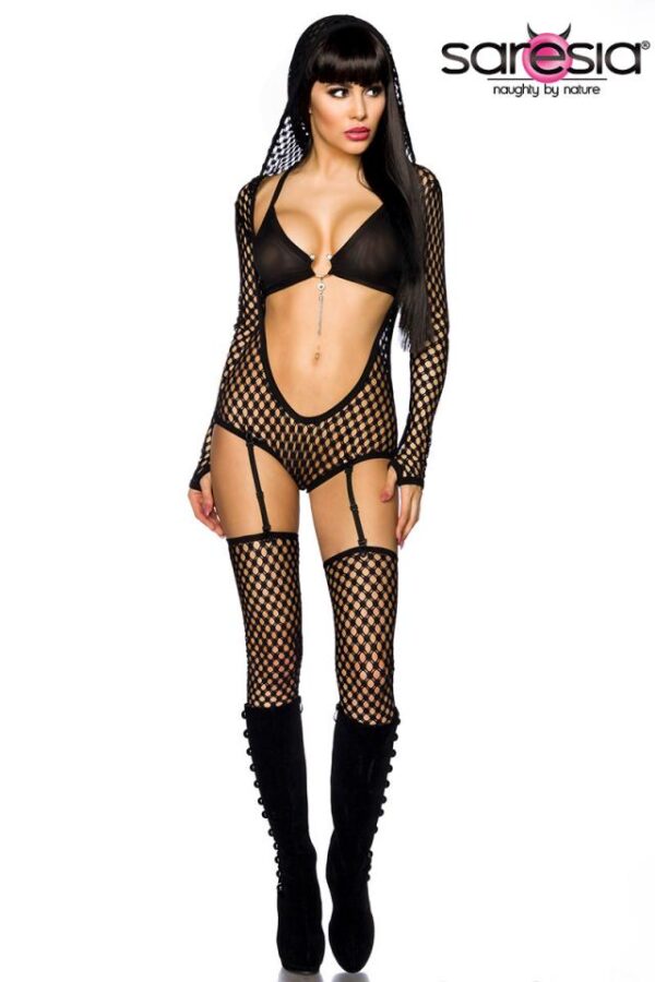Tenue en maille par Saresia - noir - M-Saresia