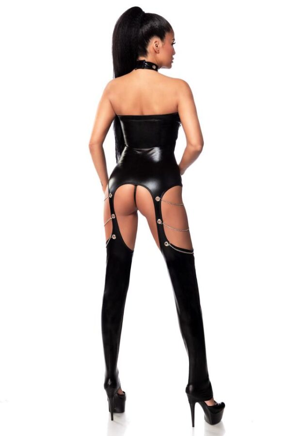 Salopette Wetlook - noir - M-Saresia – Image 3