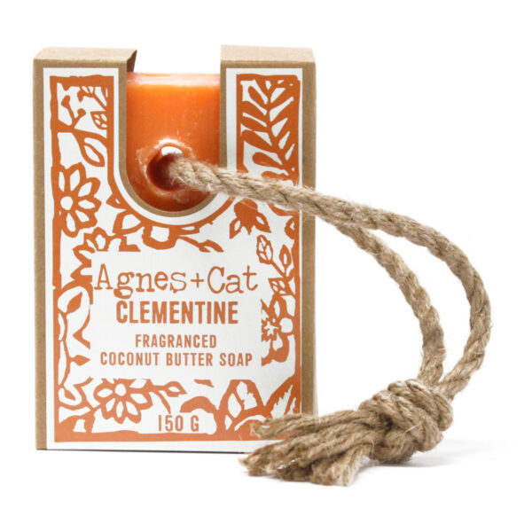 Savon Sur Corde - Clémentine- Vendu par 1