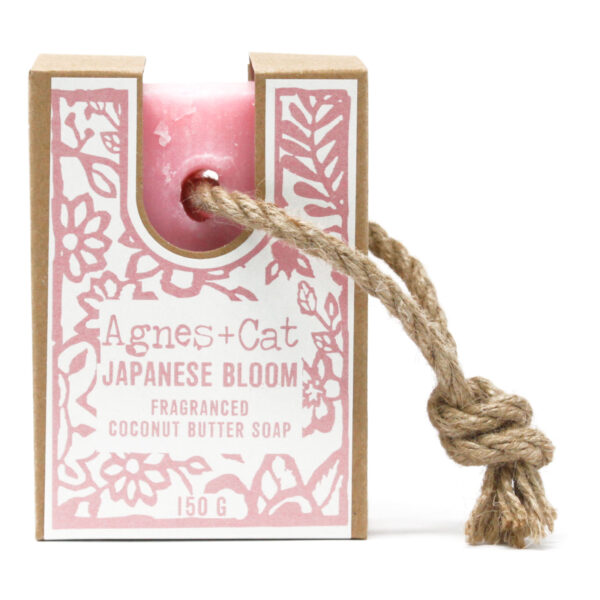 Savon Sur Corde - Fleur Japonaise- Vendu par 1