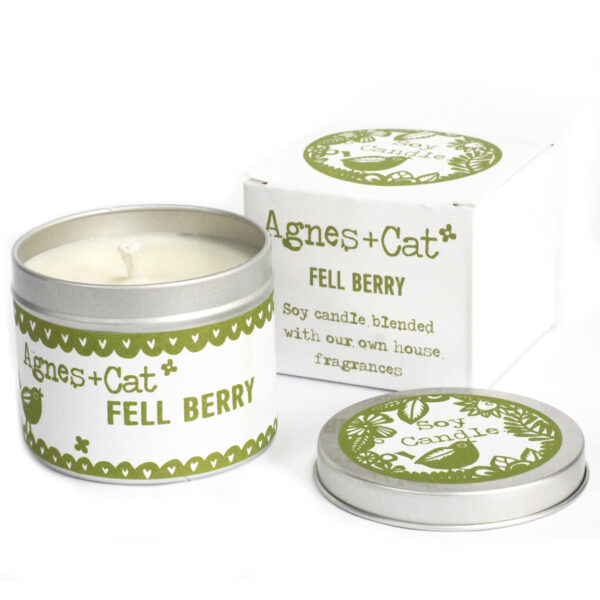 Bougie en étain - Fell Berry- Vendu par 1