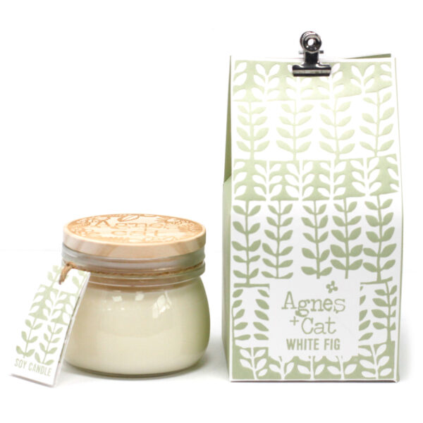 Petite bougie en pot Kilner - Figue Blanche- Vendu par 1