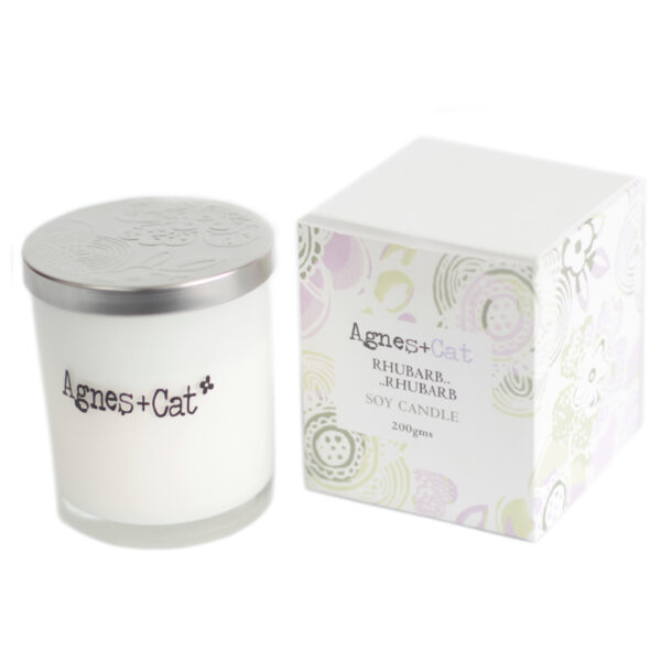 Bougie Votive - Rhubarbe Rhubarbe- Vendu par 1