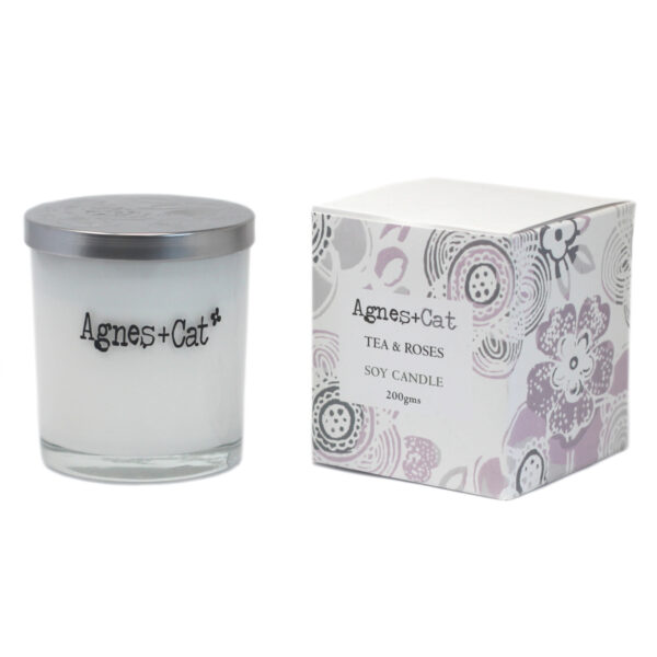 Bougie Votive - Thé et Roses- Vendu par 1