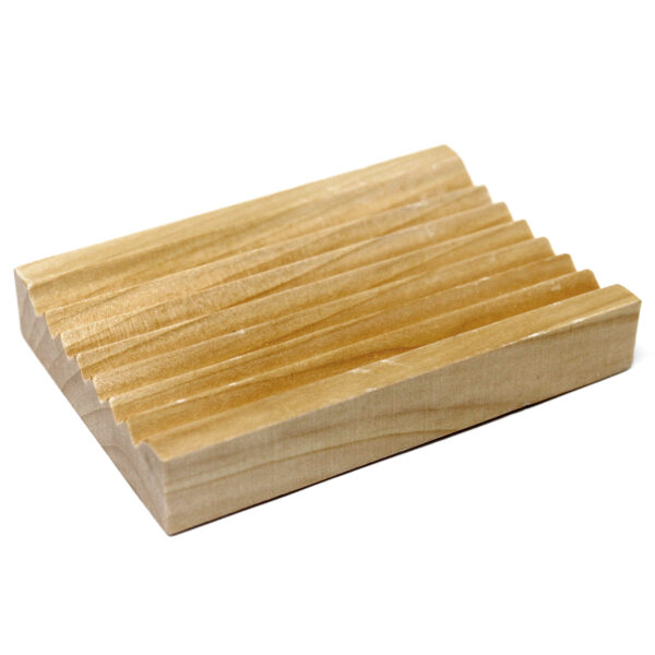 Porte-savon en bois Hemu - Groovy- Vendu par 1