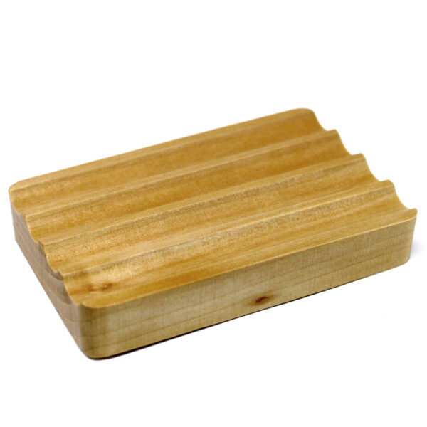 Porte-savon en bois Hemu - Ondulé- Vendu par 1
