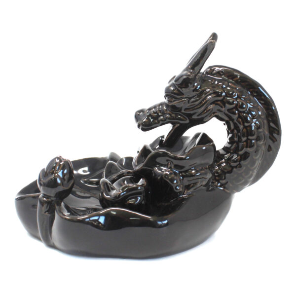 Brûleur d'encens à reflux - Grand bassin de dragon- Vendu par 1 – Image 2