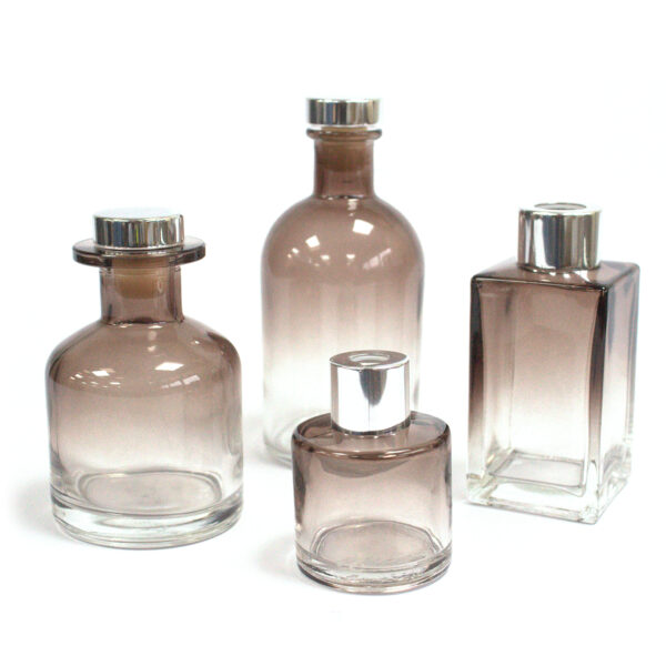 Flacon diffuseur à roseau rond antique de 200 ml - Charbon- Vendu par 1 – Image 2