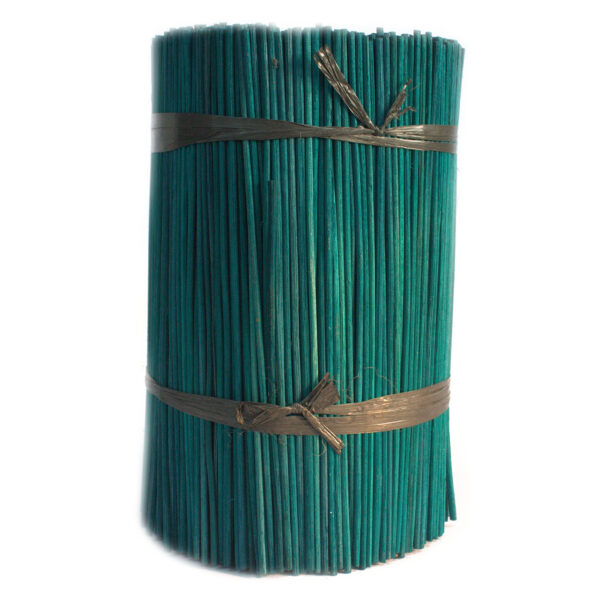 Bâtonnets de diffuseur de roseaux verts -25 cm x 3 mm - 500 g- Vendu par 1