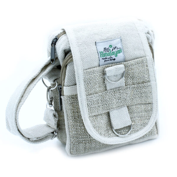 Sac de voyage en chanvre naturel et coton Body-Cross- Vendu par 1