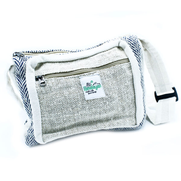 Sac messager - Chanvre et coton- Vendu par 1
