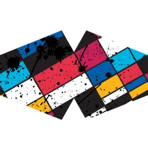 Couvre-visage de mode réutilisable - Graffiti Art (Adulte)- Vendu par 1