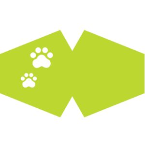 Couvre-visage tendance réutilisable  Pieds d'animaux (adultes)- Vendu par 1