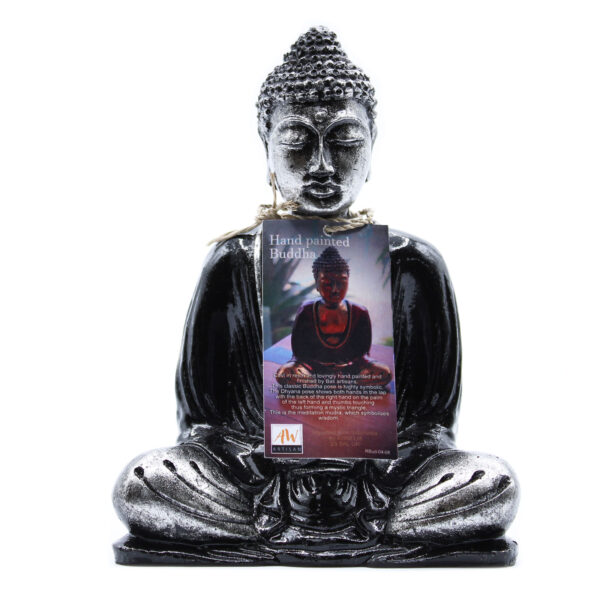 Bouddha Noir et Gris - Moyen- Vendu par 1 – Image 2