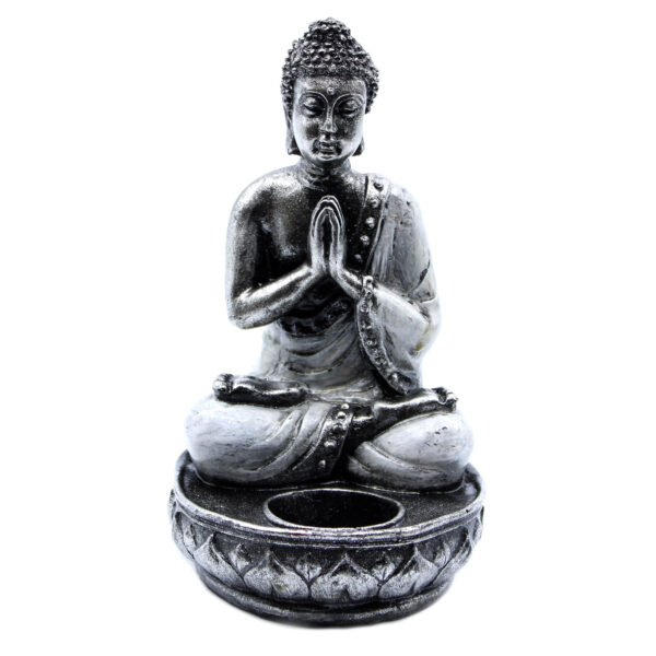 Bougeoir Bouddha - Blanc - Moyen- Vendu par 1 – Image 2