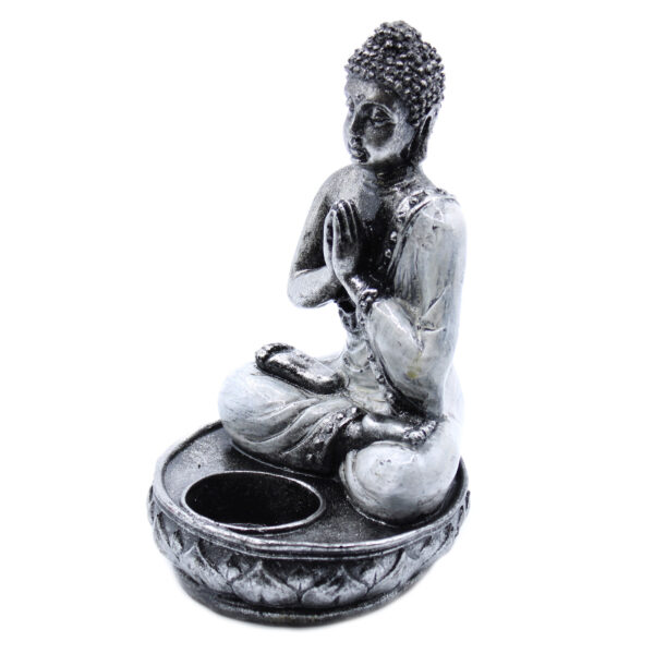 Bougeoir Bouddha - Blanc - Moyen- Vendu par 1 – Image 3
