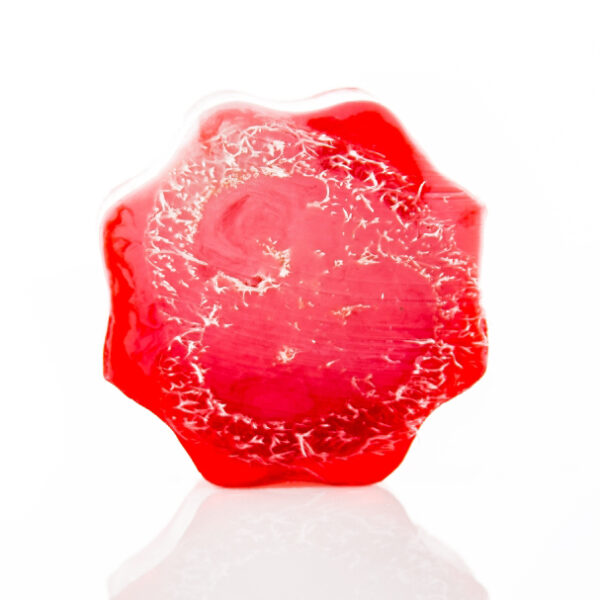 Tranche de Savon Loofah 100g - Fraise- Vendu par 1