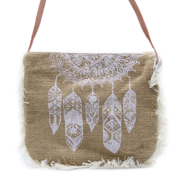 Sac Fab Fringe - Impression attrape-rêves- Vendu par 1