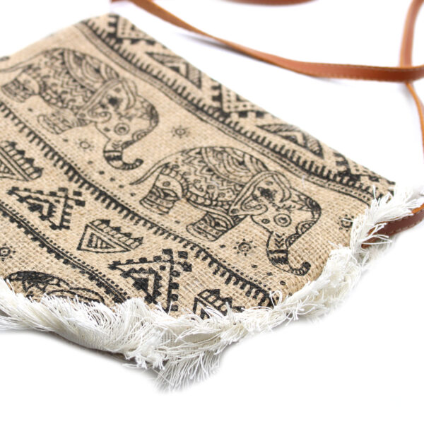 Sac Fab Fringe - Imprimé Éléphant- Vendu par 1 – Image 3