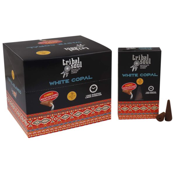 Incesné Tribal Soul Backflow - Copal Blanc- Vendu par 1