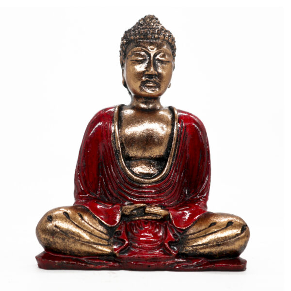 Bouddha Rouge et Or - Moyen- Vendu par 1