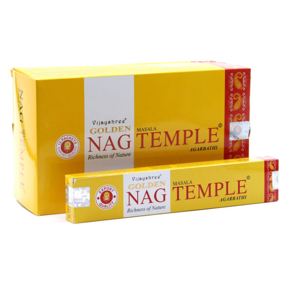 15g Nag Doré - Temple d'Encens- Vendu par 1