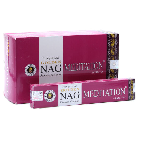 15g Golden Nag - Encens de Méditation- Vendu par 1